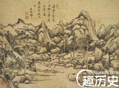 著名画家王原祁受到哪位皇帝的赏识?王原祁作品