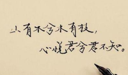 诗文名句赏析之越人歌,其中哪一句诗最为出名?