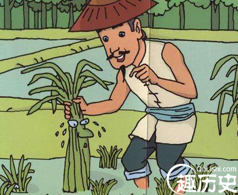 揠苗助长的故事