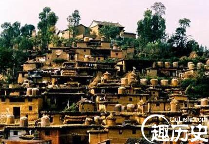 彝族建筑  土掌房是云南彝族民居的特色建筑