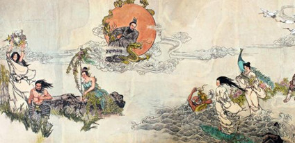 《九歌》：战国楚人屈原根据楚地民间乐歌加工而成