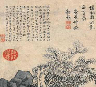 探索文徽明的《消夏图》，《消夏图》是在什么环境下创作出来的？