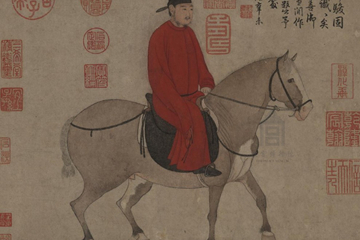 赵孟頫人骑图的创作背景是什么?人骑图卷介绍