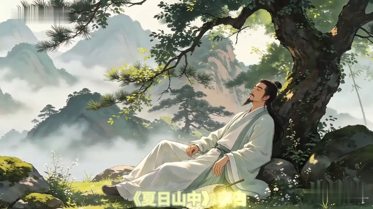 夏日山中